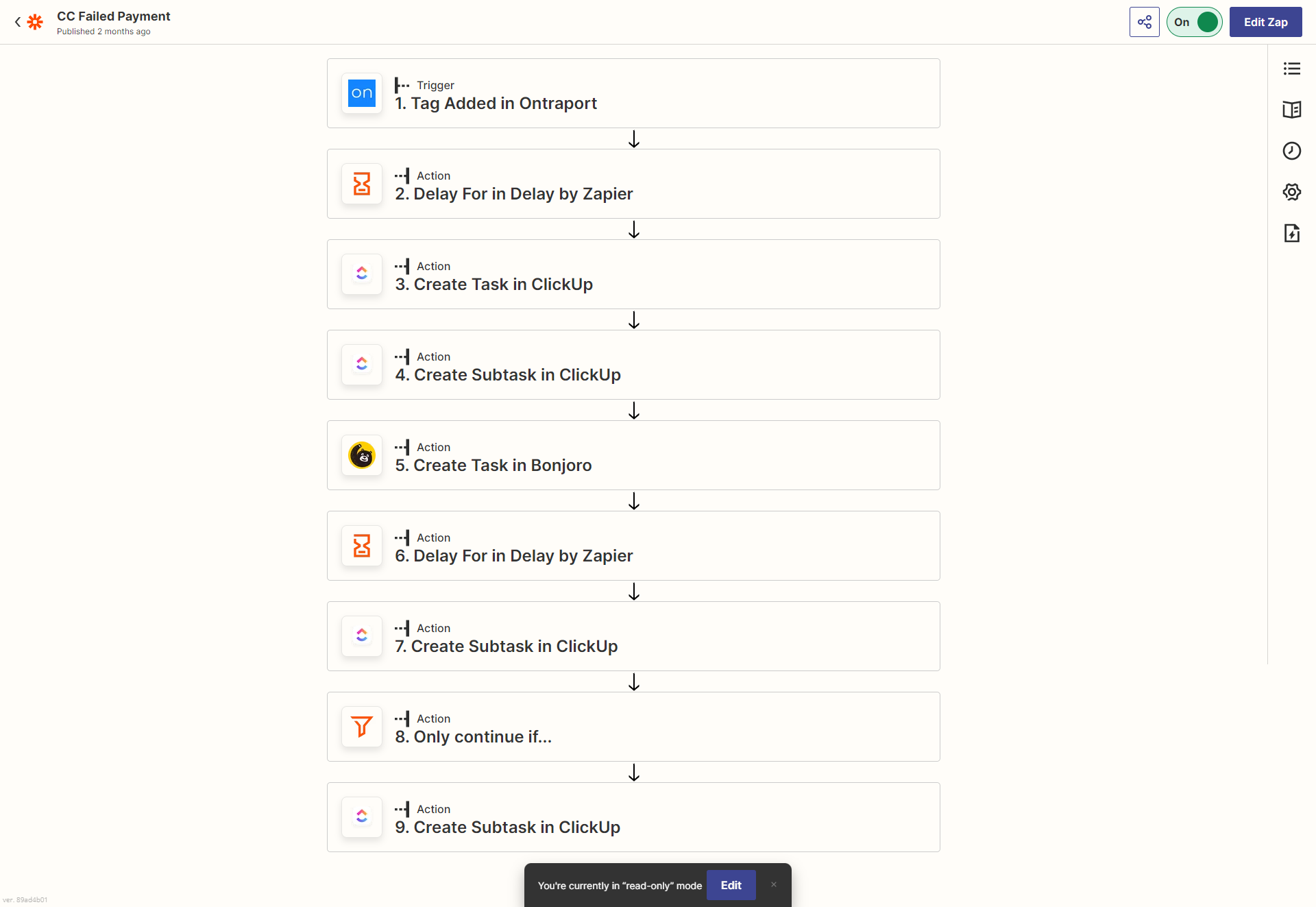 Your Parenting Mojo, founded by Jen Lumanlan: Zapier workflow