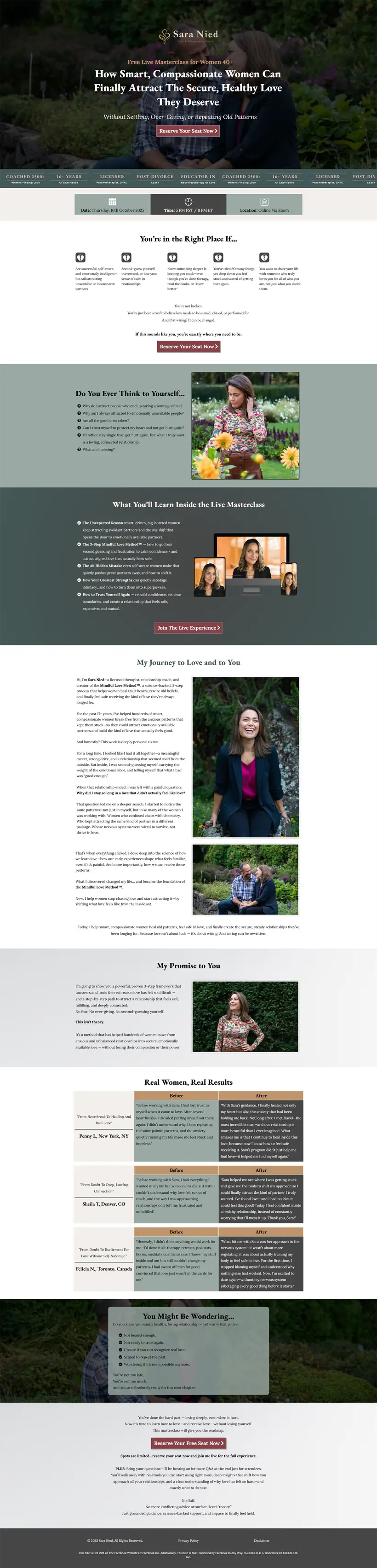 Sara Nied Coaching