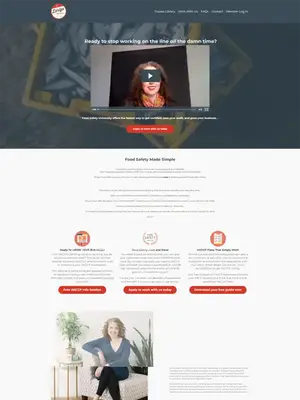 Dirigo Food Safety, website